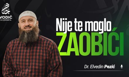 NIJE TE MOGLO ZAOBIĆI – Dr. Elvedin Pezić