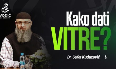 KAKO DATI VITRE – Dr. SAFET KUDUZOVIC