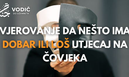 Vjerovanje da nešto ima dobar ili loš utjecaj na čovjeka