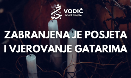 Zabranjena je posjeta i vjerovanje gatarima