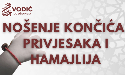 Nošenje končića, privjesaka i hamajlija