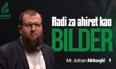 RADI ZA AHIRET KAO BILDER – Mr. Adnan Mrkonjić