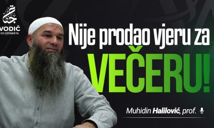 NIJE PRODAO VJERU ZA VEČERU – Muhidin Halilović, prof.