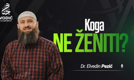 KOGA NE ŽENITI – Dr. Elvedin Pezić