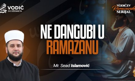 NE DANGUBI U RAMAZANU – Mr. Sead Islamović